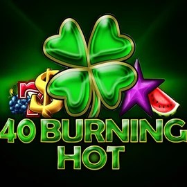 Enjoy 40 Burning Hot by Amusnet Interactive – logo hosted on rocket-richescasino.com
