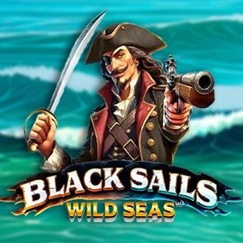 Black Sails Wild Seas casino game by Infinity Dragon Studios – featured logo at Rocket Riches Casino