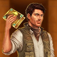 Book of Slots game by ThunderSpin – logo hosted on Rocket Riches Casino