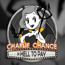 Slots logo of Charlie Chance in Hell to Pay from Play'n GO at Rocket Riches Casino