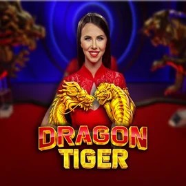 Dragon Tiger (Live) game by Pragmatic Play – logo hosted on Rocket Riches Casino