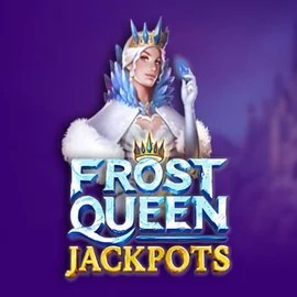 Frost Queen Jackpots by Yggdrasil, showcased at rocket-richescasino.com – game logo