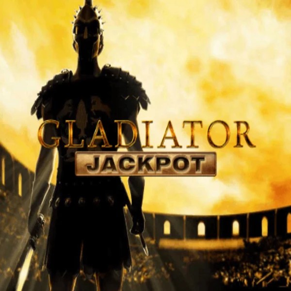 Gladiator Jackpot game by Playtech – logo hosted on Rocket Riches Casino