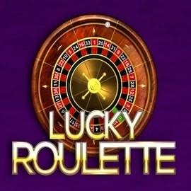 Official Table Games logo: Lucky Roulette by Belatra Games at Rocket Riches Casino