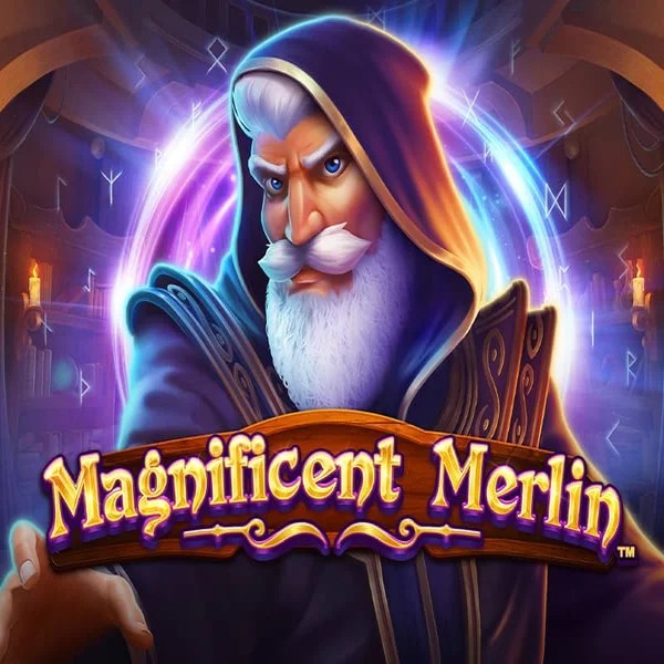 Magnificent Merlin online game logo by Greentube on rocket-richescasino.com