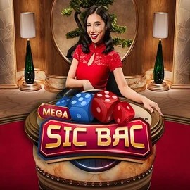Mega Sic Bac logo – Live Casino by Pragmatic Play at Rocket Riches Casino