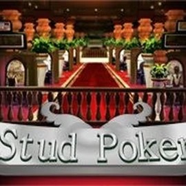 Stud Poker 3D online game logo by iSoftBet on rocket-richescasino.com
