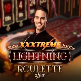 XXXtreme Lightning Roulette casino game by Evolution – featured logo at Rocket Riches Casino